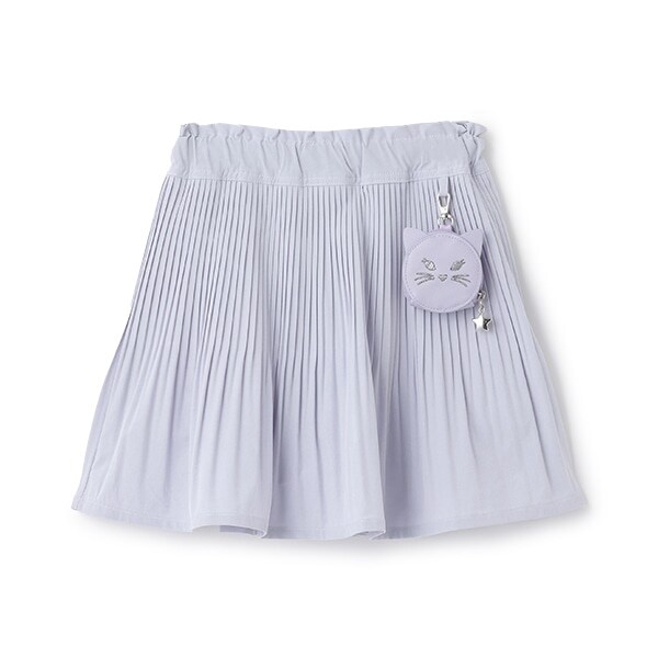 ポーチつきプリーツスカパン