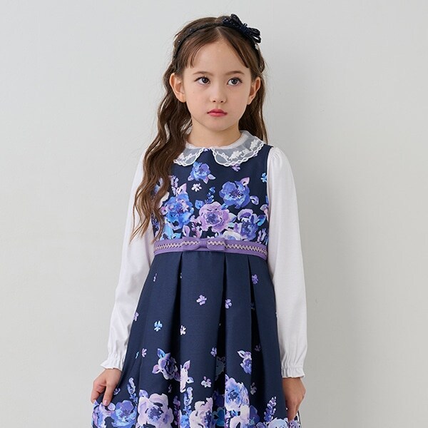 【セレモニー】衿刺しゅうカットブラウス