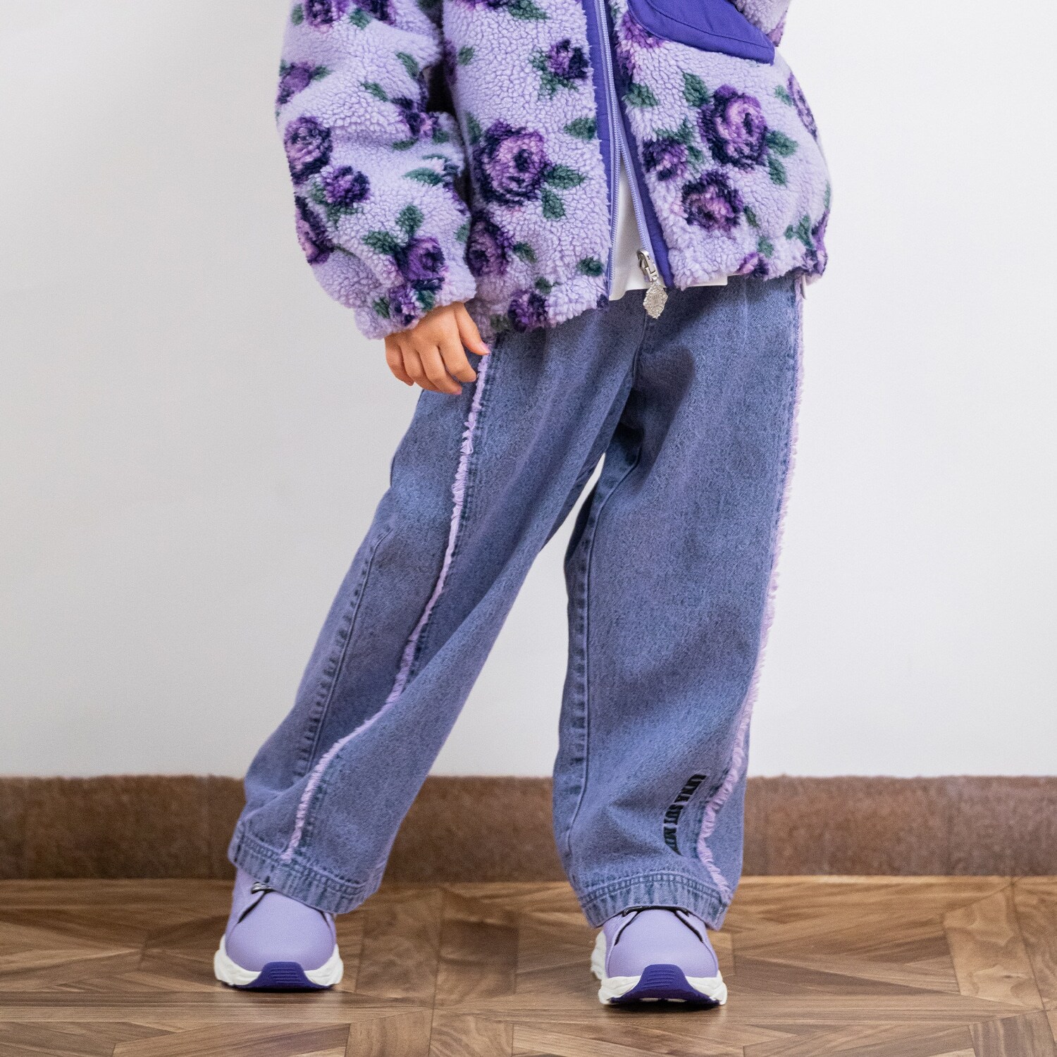 デニムワイドパンツ