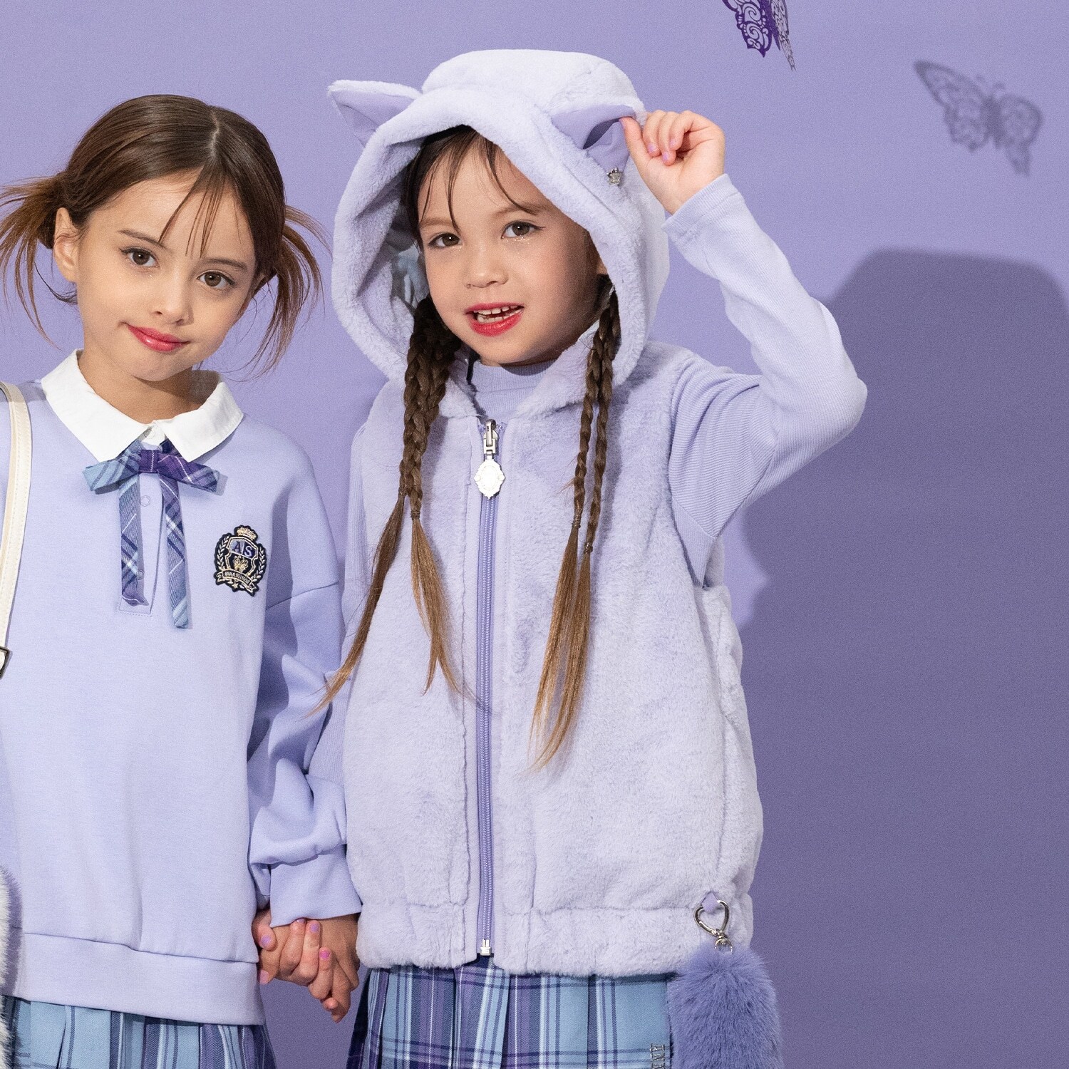 ネコエコファーリバーシブルベスト