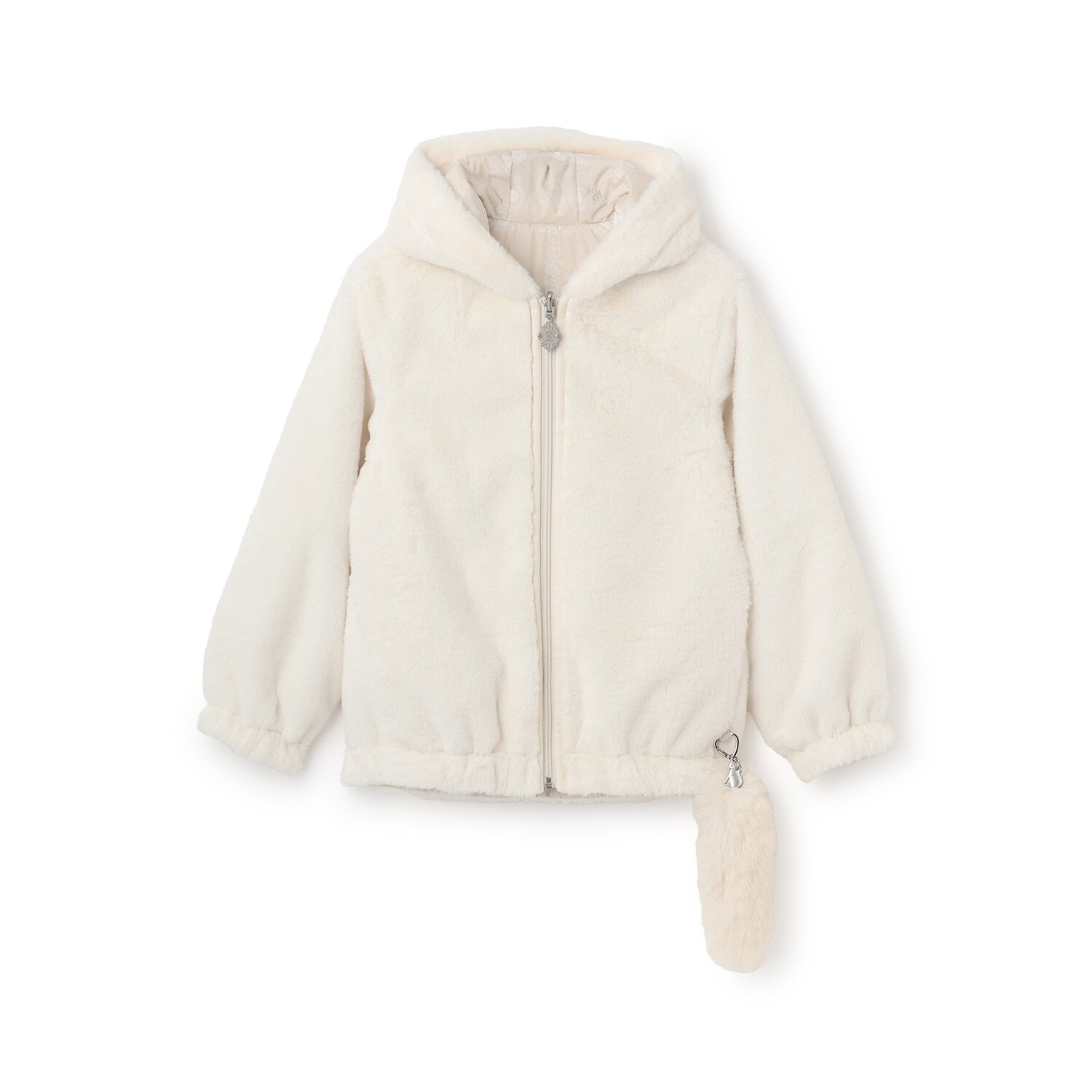 ネコエコファーリバーシブルアウター