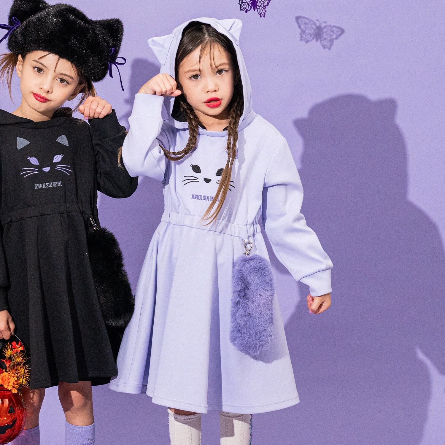 しっぽつきネコカットワンピース