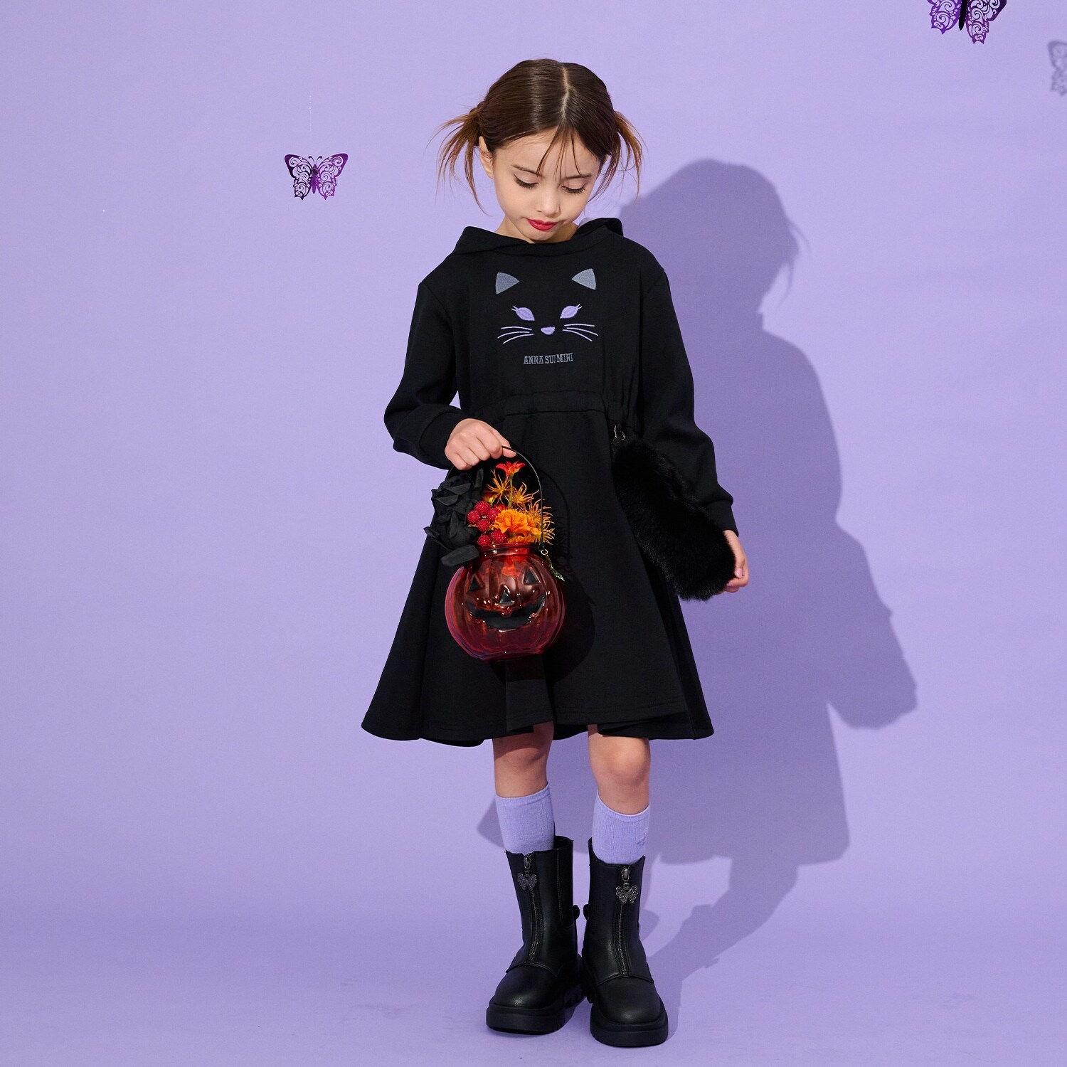 しっぽつきネコカットワンピース