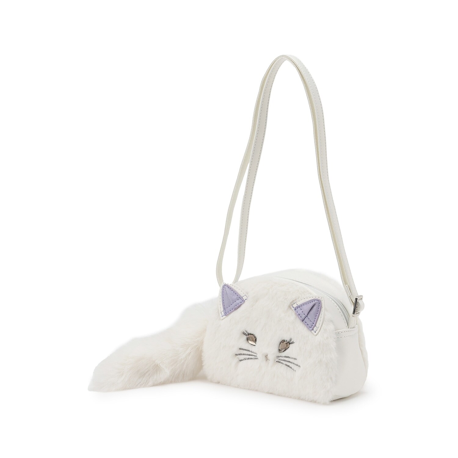 フワフワネコファーショルダーバッグ