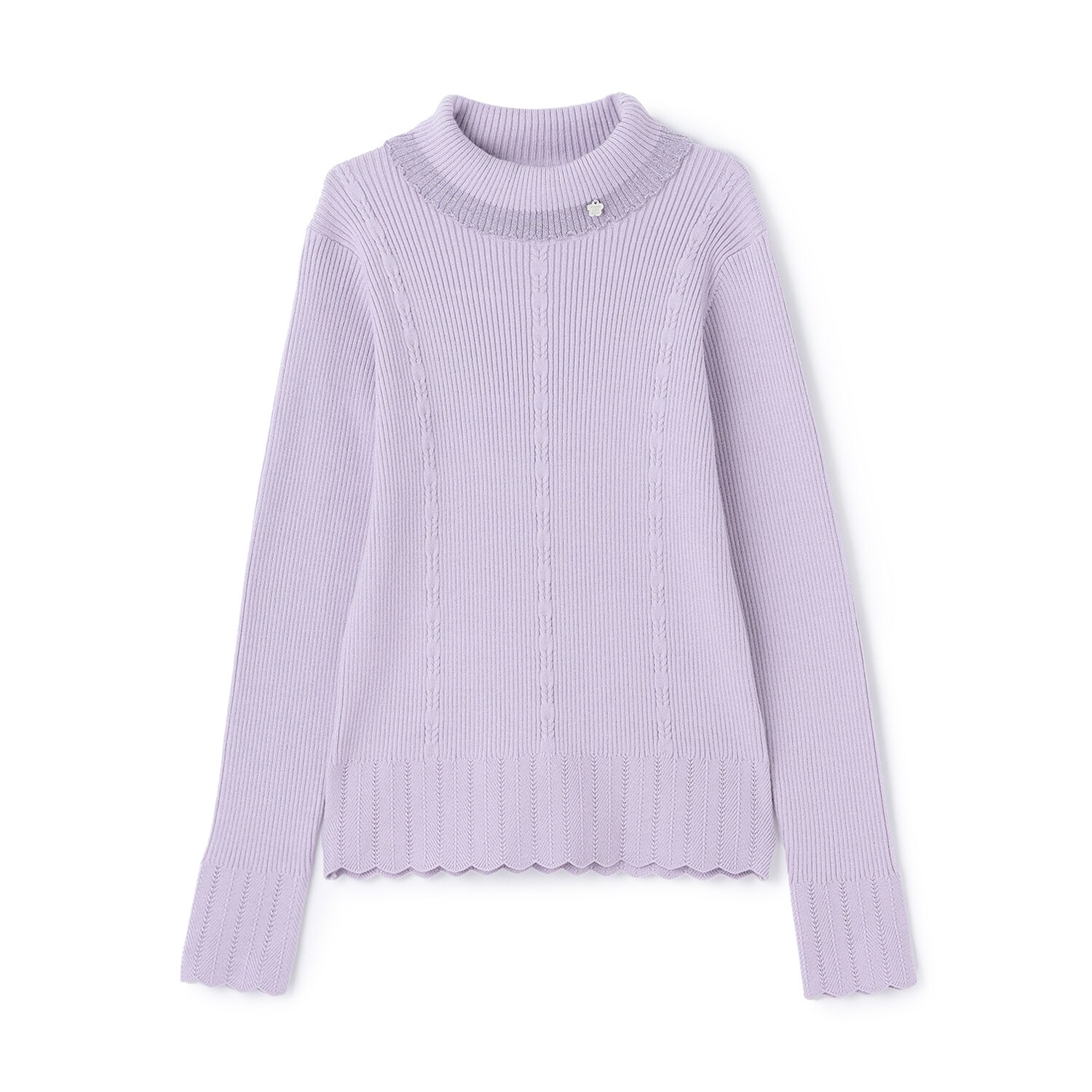 ハイネックニット