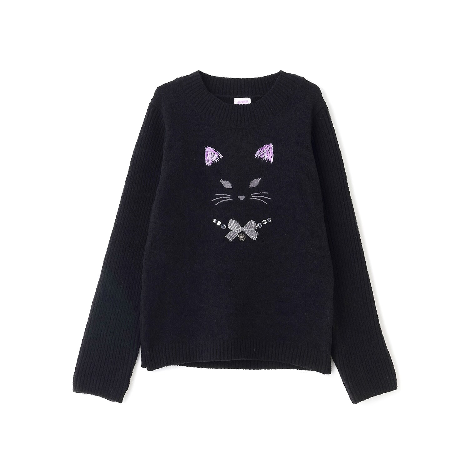 ネコモールニット