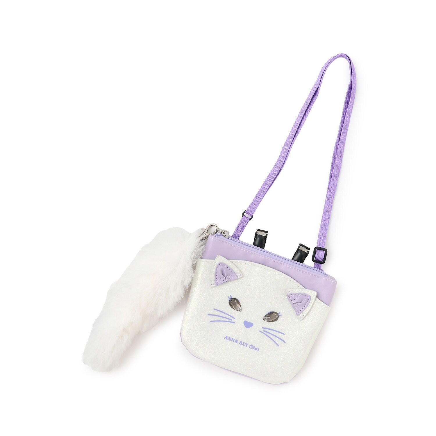 ネコしっぽつきスマートポケット