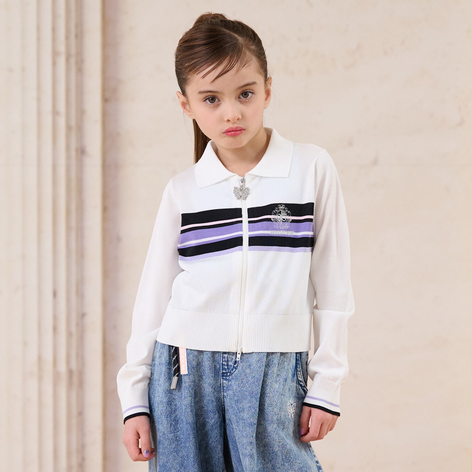 スタイルアップ☆ジップニット