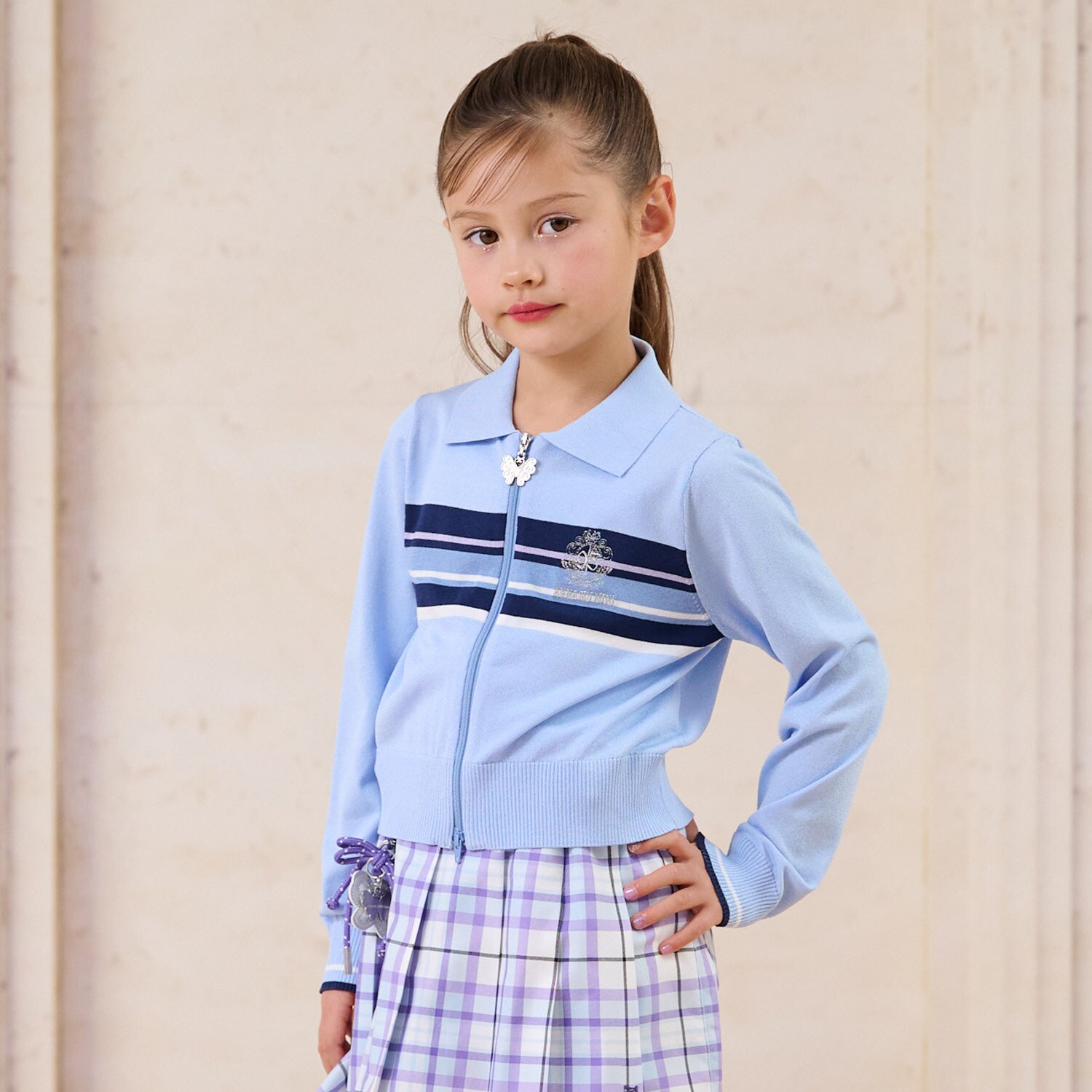 スタイルアップ☆ジップニット