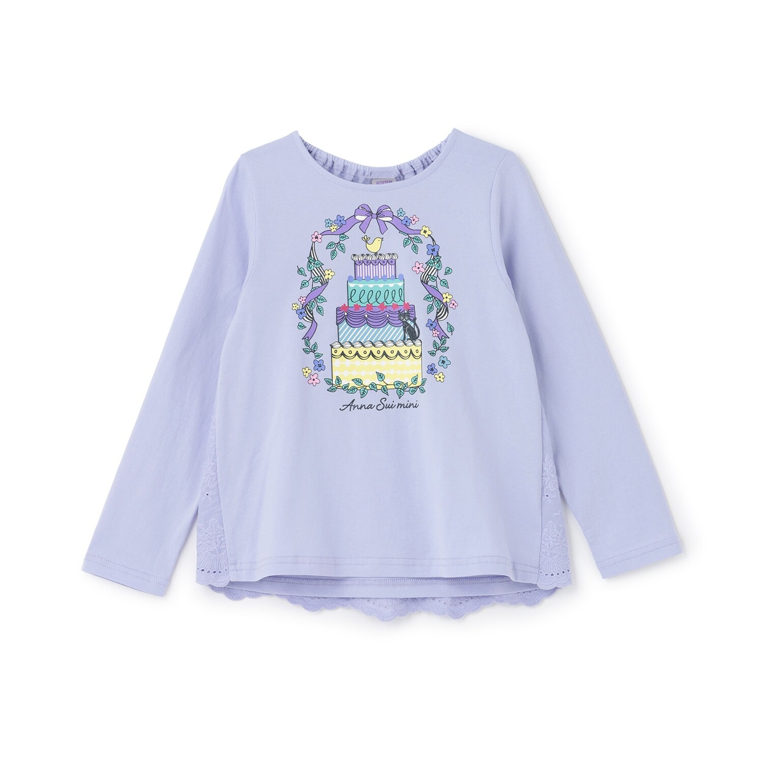 【人気商品再入荷】【直営店で取り扱い無し】ドリーミーケーキプリント長袖Tシャツ