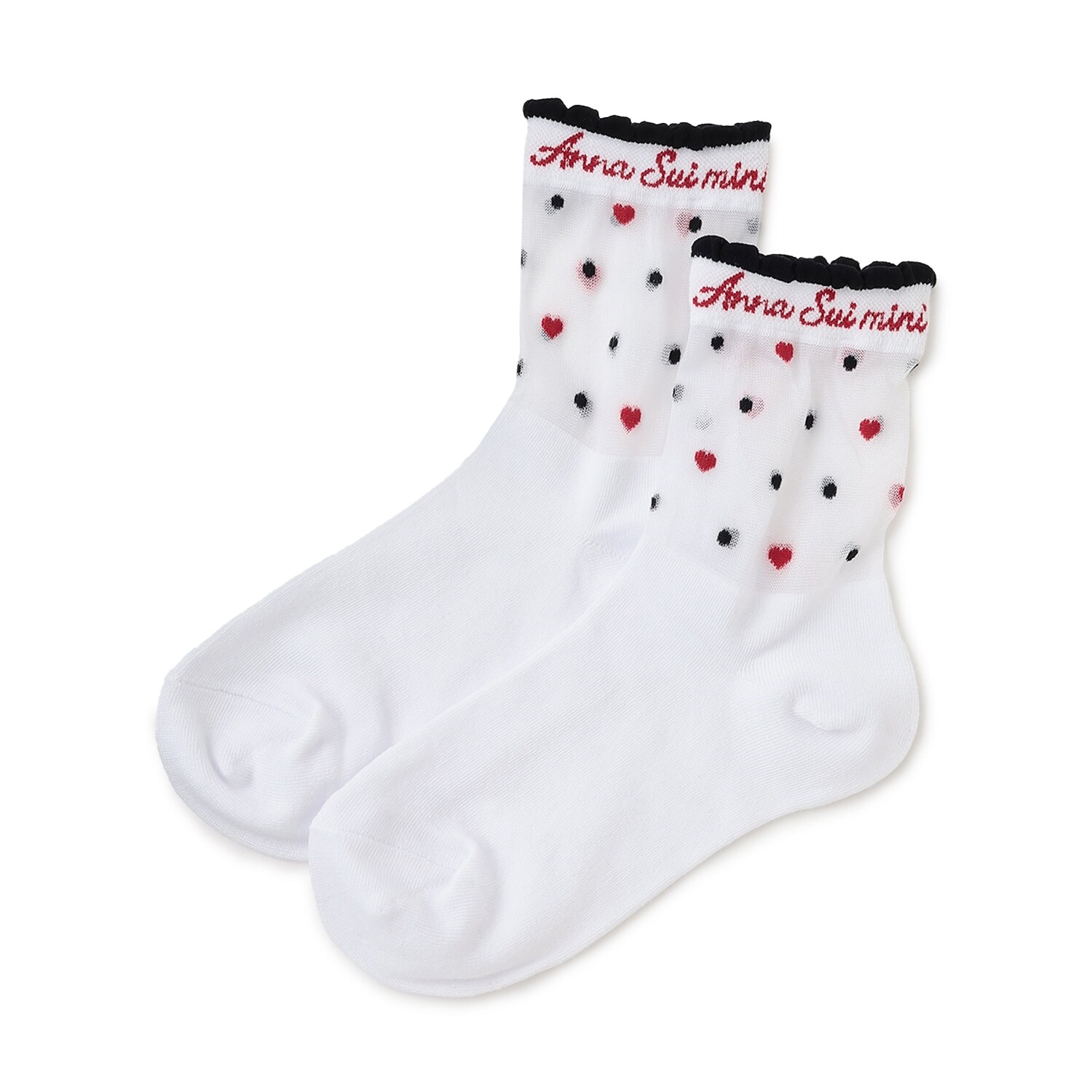 クラシックドットクルーソックス