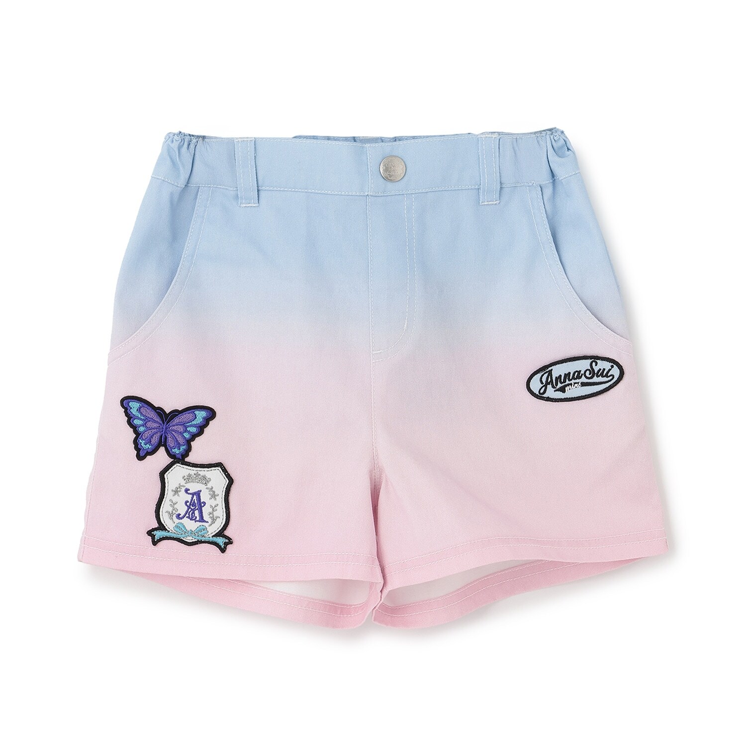 グラデーションワッペンショートパンツ