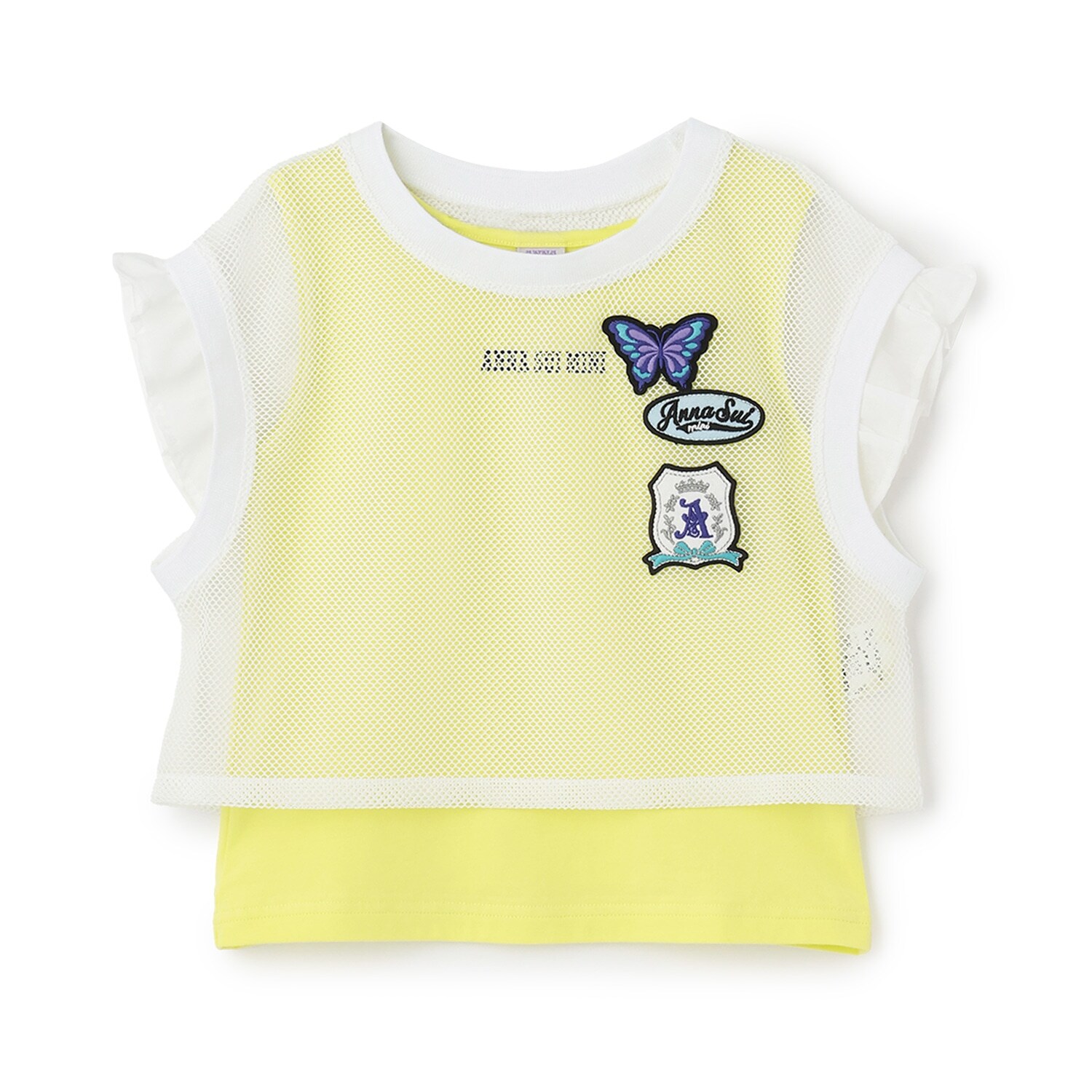 ワッペンメッシュT＋タンクトップ