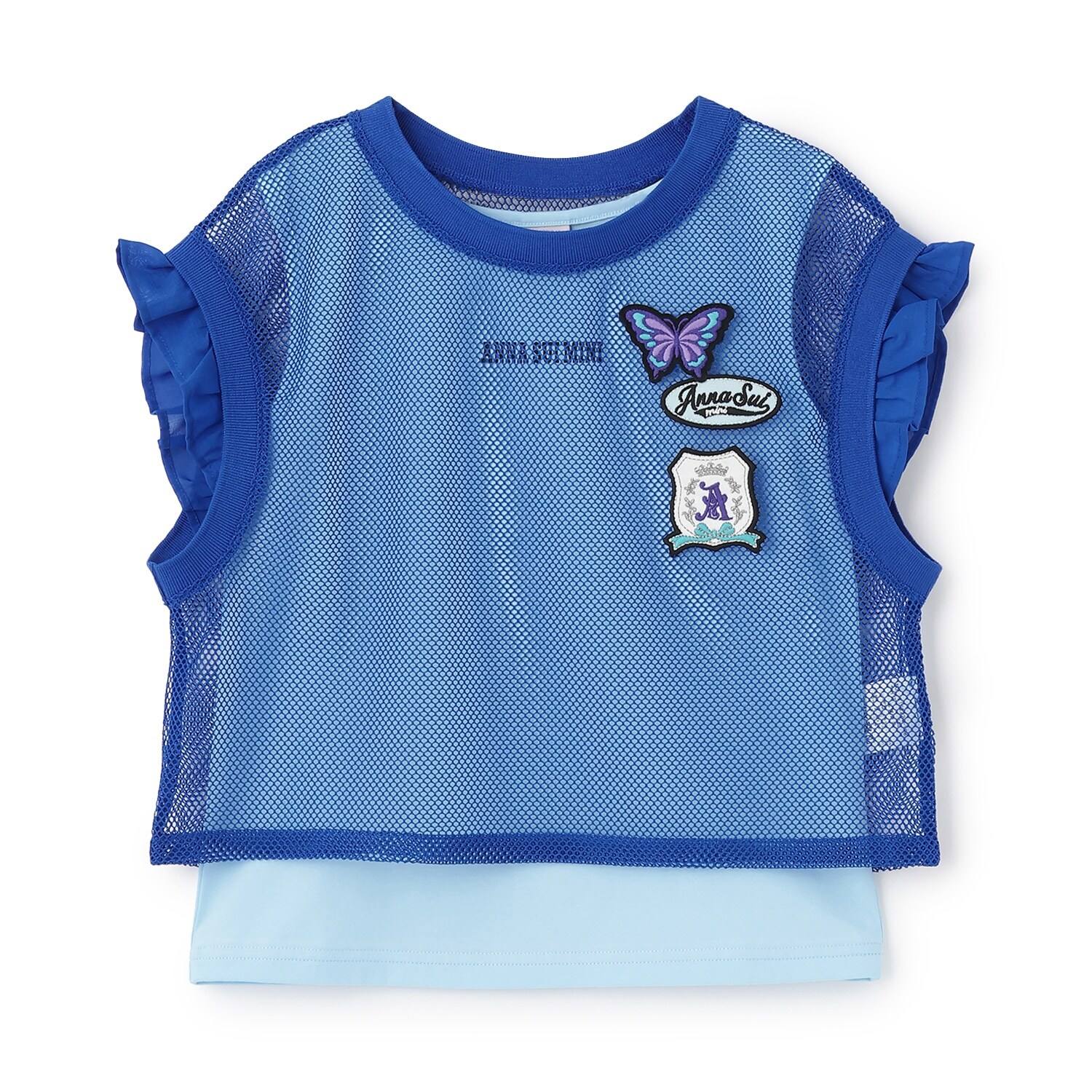 ワッペンメッシュT＋タンクトップ