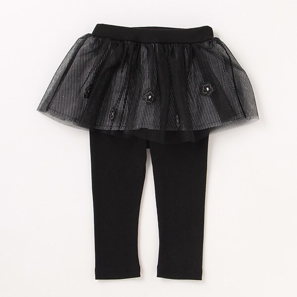 花モチーフつきスカッツ