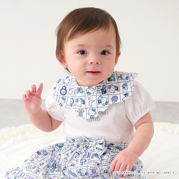 【HELLO KITTY 50th】総柄丸スタイ