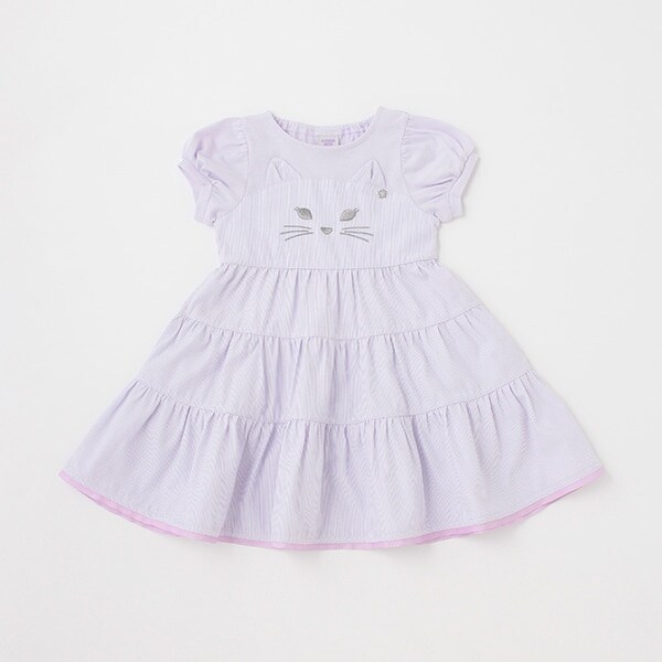 ストライプネコワンピース