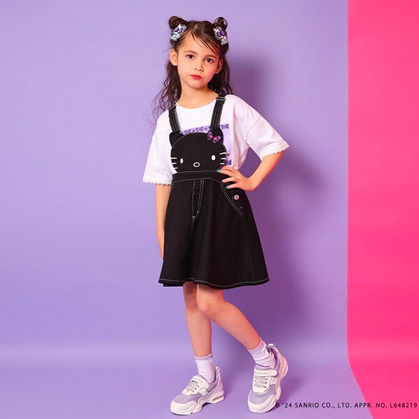 【HELLO KITTY 50th】ジャンバースカート