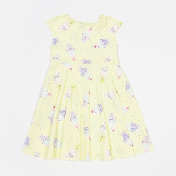 アイス柄カットワンピース