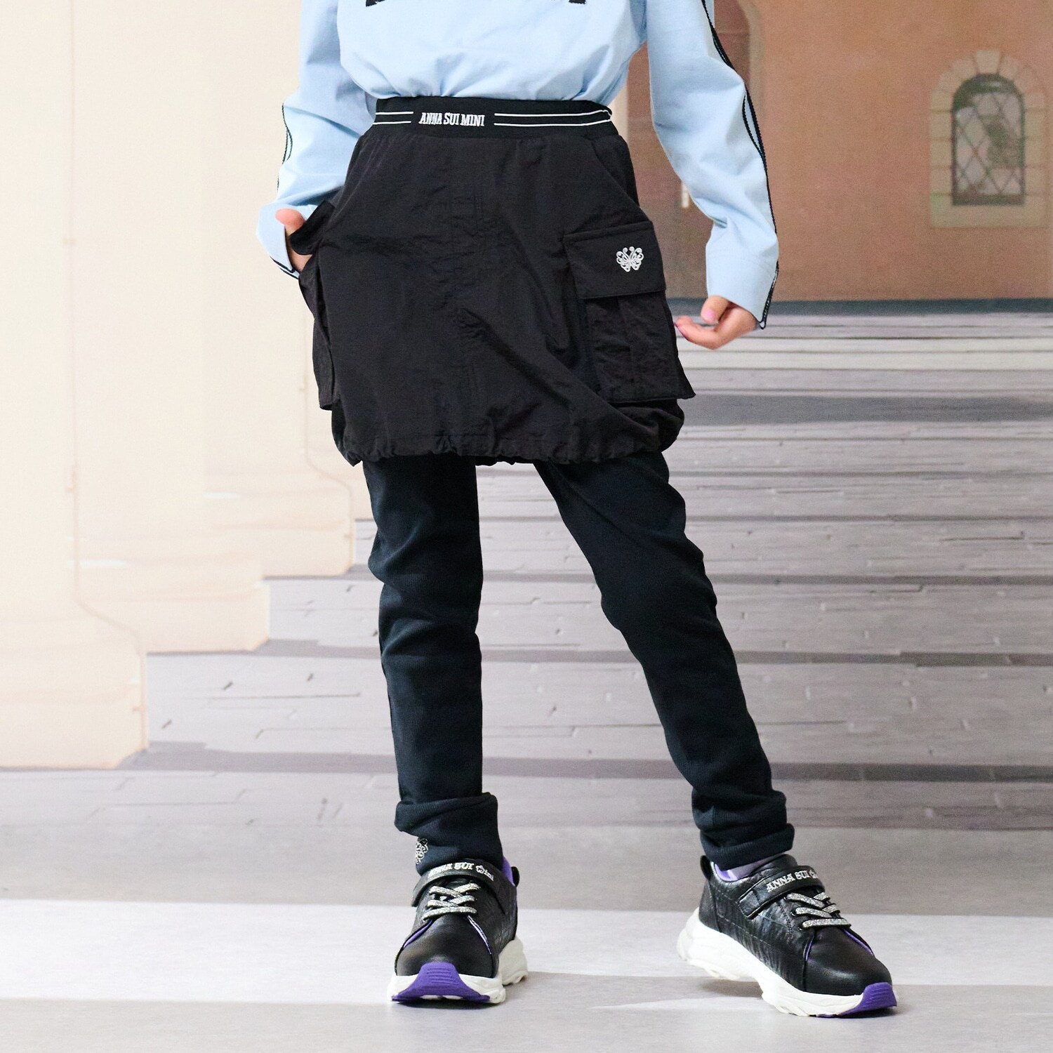 裾バルーンカーゴスカパン