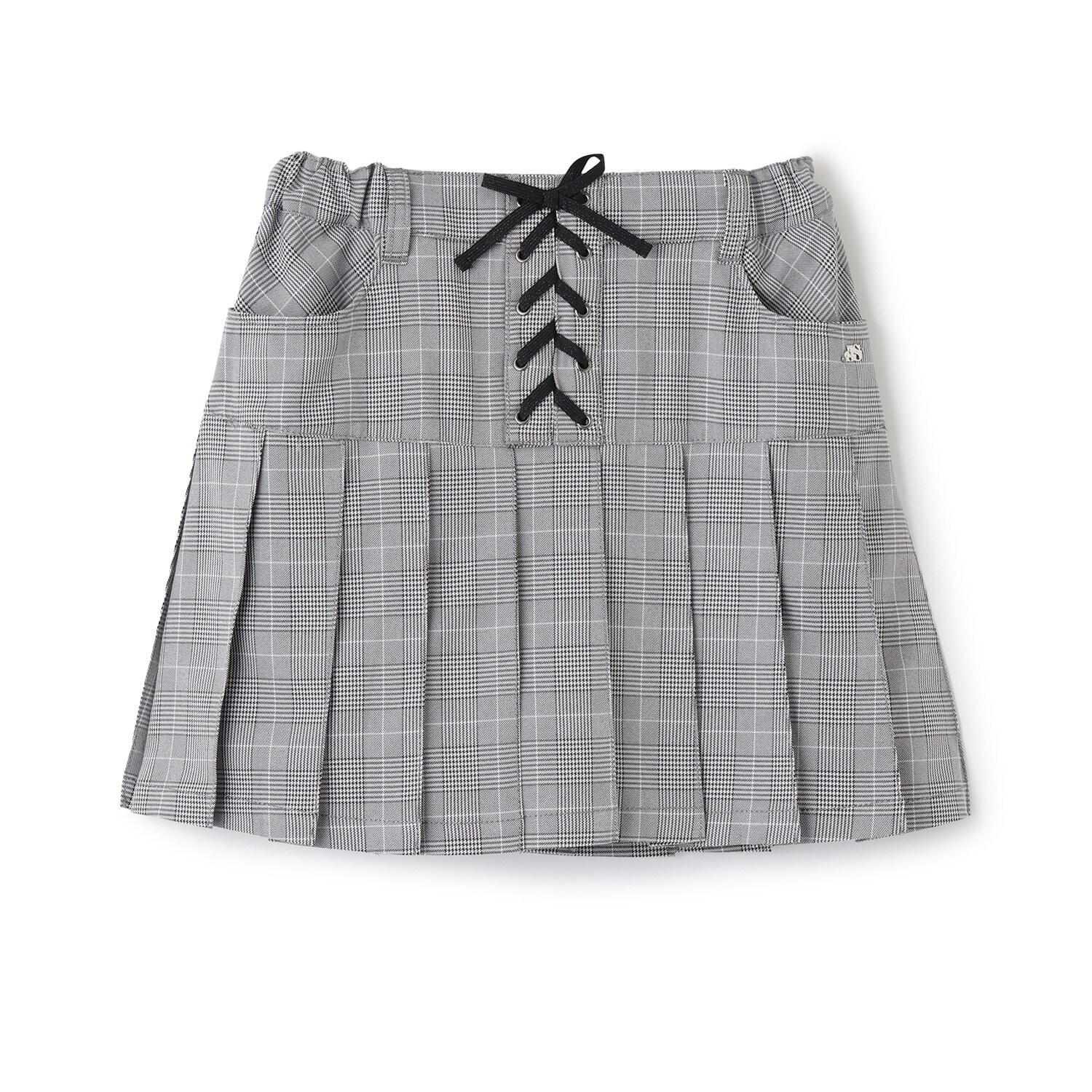 【人気商品再入荷】【直営店で取り扱い無し】レースアッププリーツスカパン