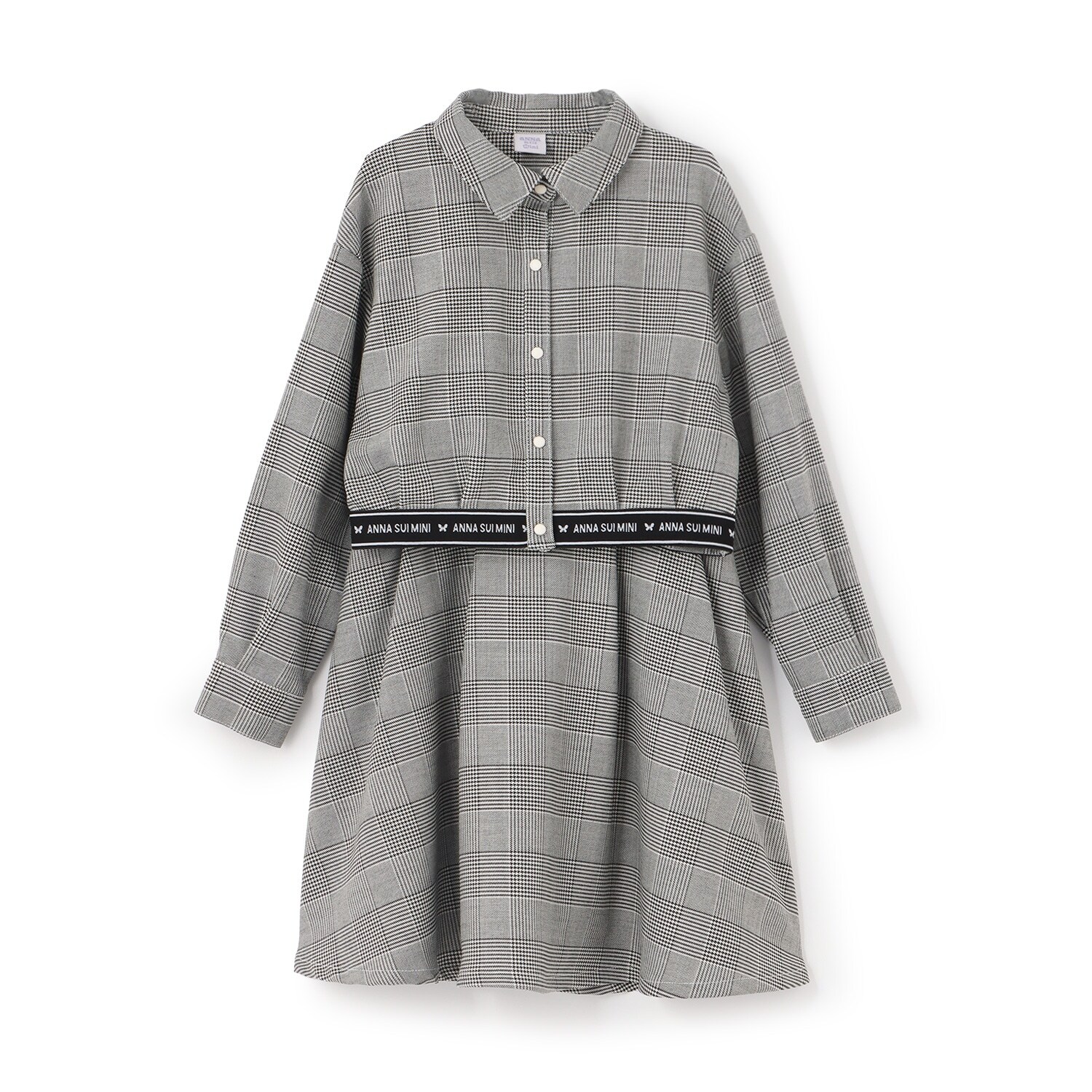 グレンチェックシャツセットアップ