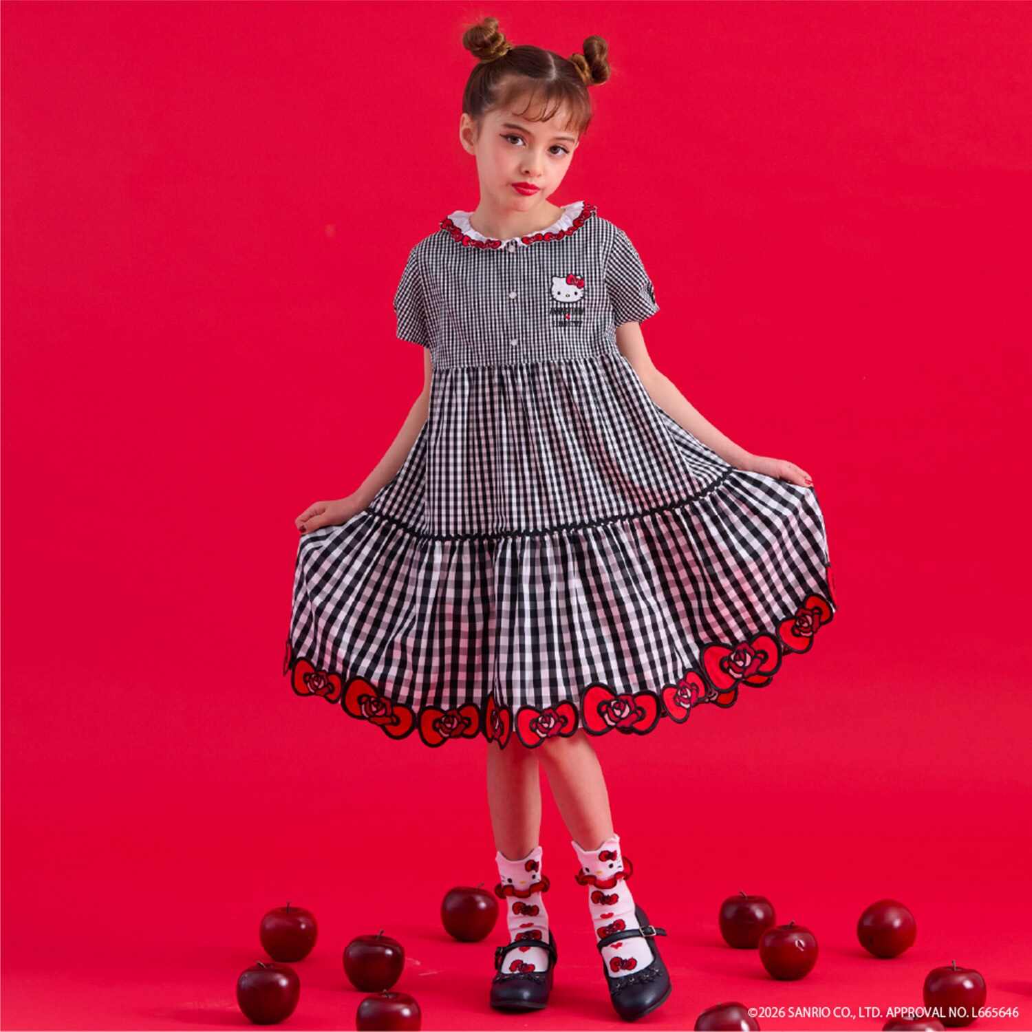 【4月発売予定】【HELLO KITTY】ワンピース