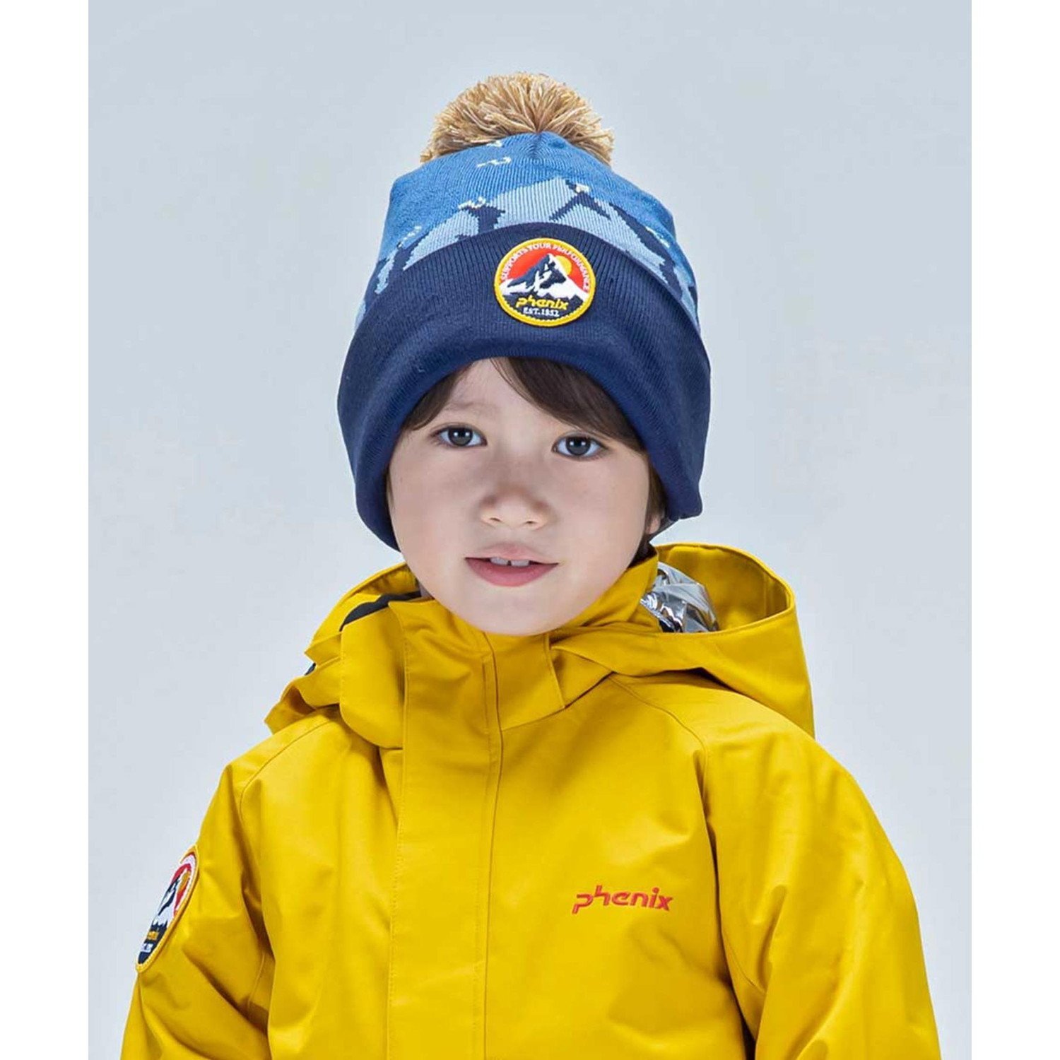 【phenix(フェニックス)】Snow Mountain Junior Knit Hat キッズ/スキーウェア/ニット帽/キャップ/ビーニー