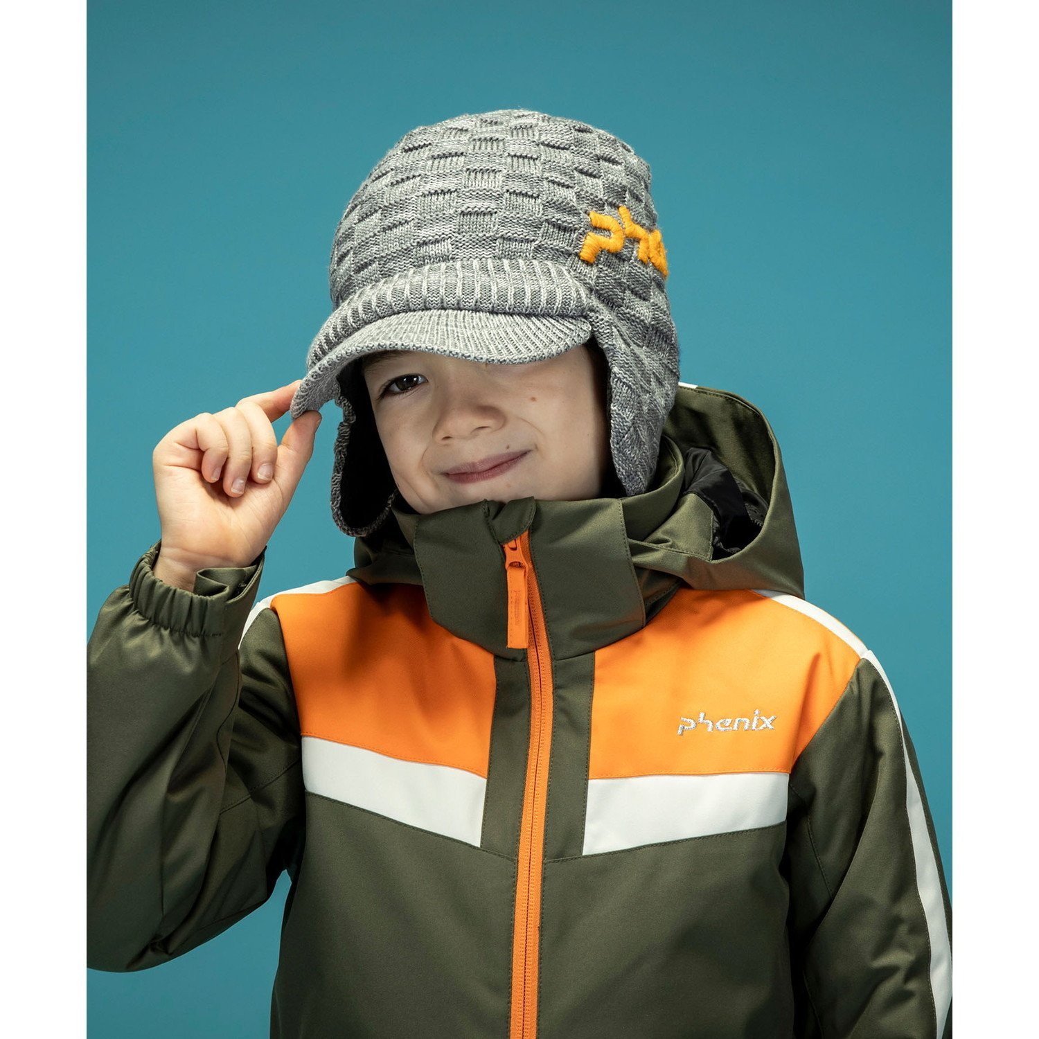 【phenix(フェニックス)】Maskman Earflap Knit Hat マスクマンイヤーフラップニットハット/JUNIOR/キッズ/子供用 ニットキャップ/スキーウェア/ニット帽/キャップ/ビーニー