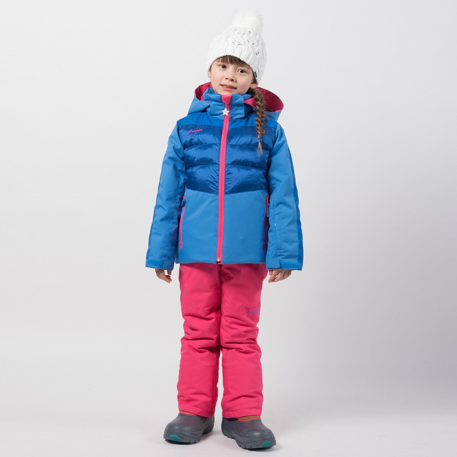 【phenix(フェニックス)】Quilt Kid's Two-Piece キッズ/スキーウェア/ツーピース/上下セット
