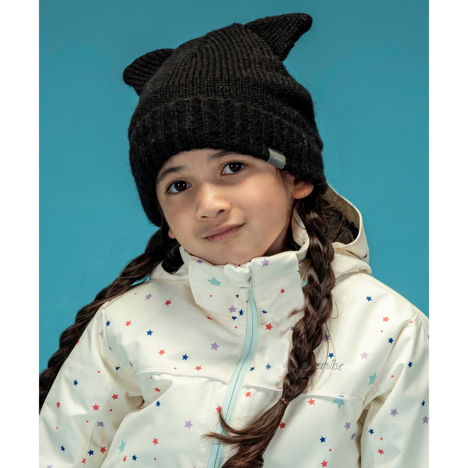 【phenix(フェニックス)】Kitty Knit Hat キティーニットハット/キッズ/子供用 ニットキャップ/スキーウェア/ニット帽/ビーニー/猫耳