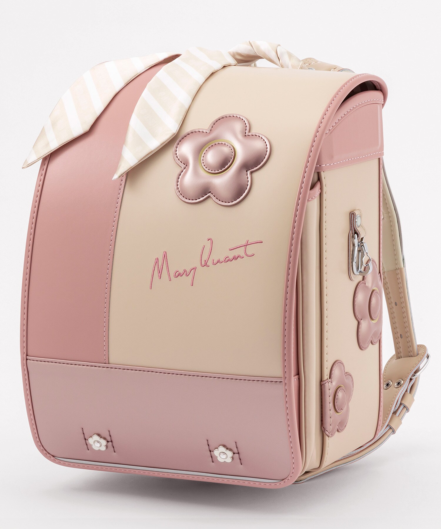 【MARY QUANT(マリークヮント)】デイジーストライプランドセル