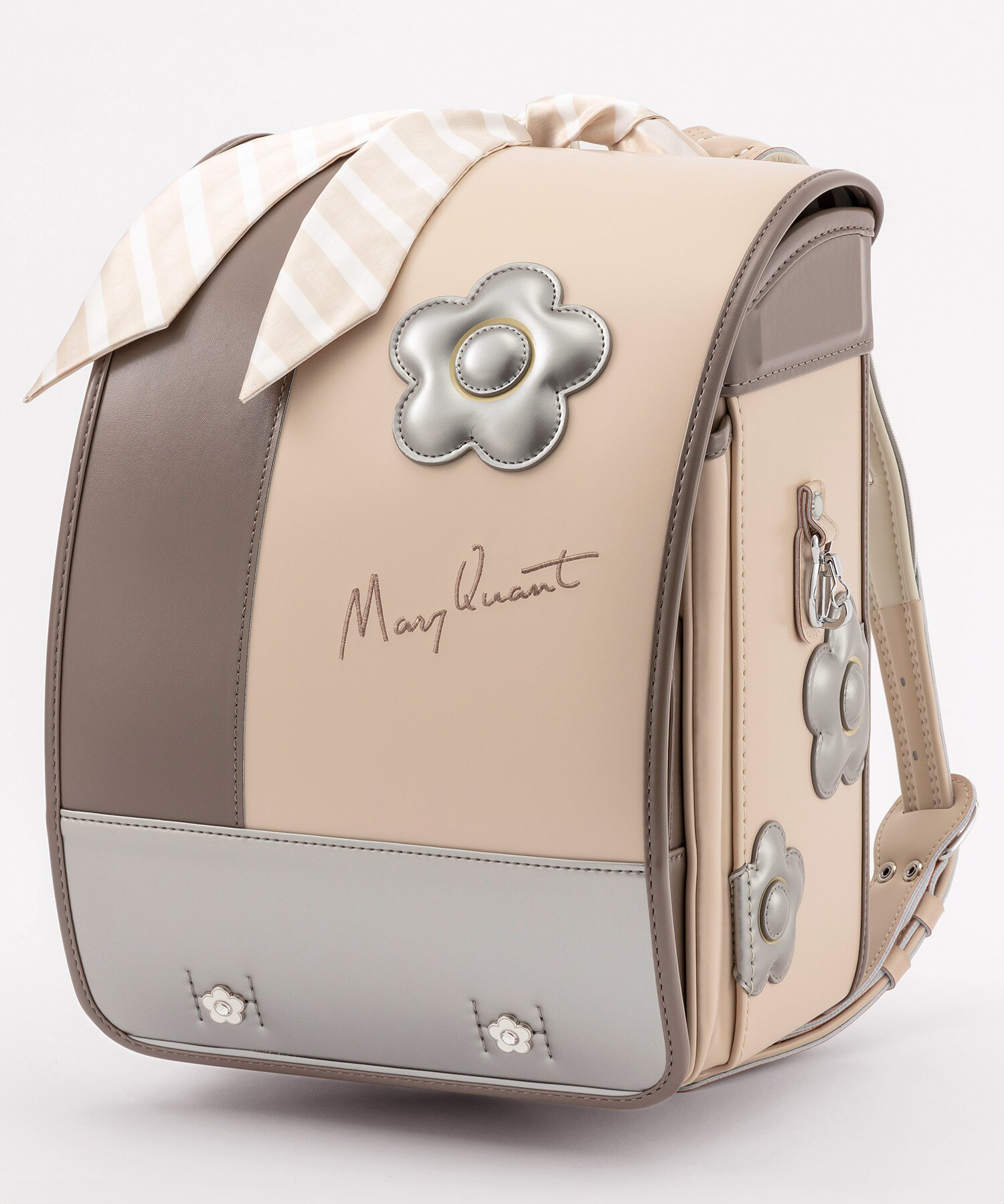 【MARY QUANT(マリークヮント)】デイジーストライプランドセル