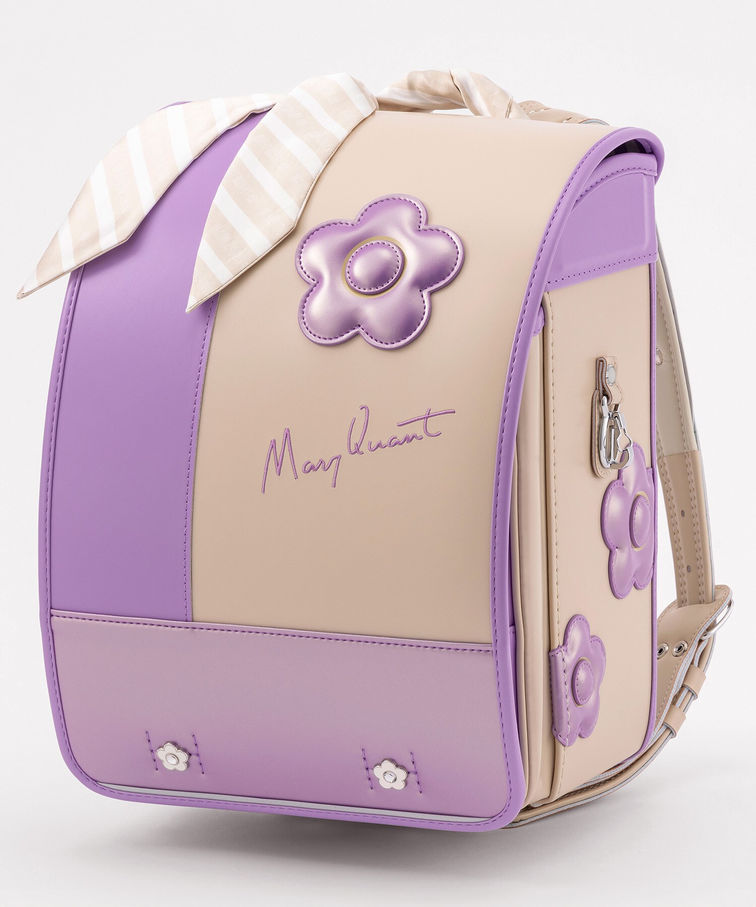 【MARY QUANT(マリークヮント)】デイジーストライプランドセル