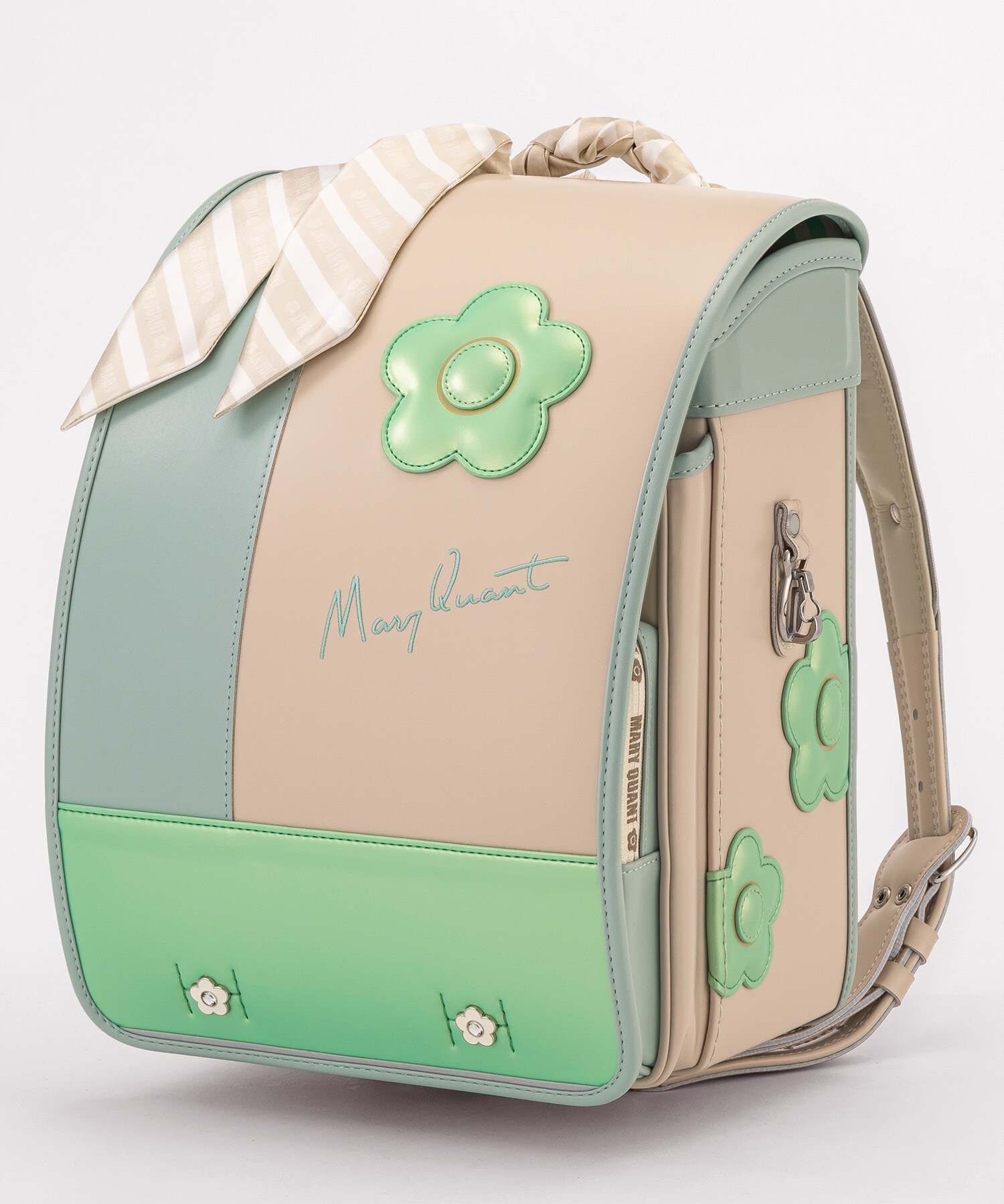 【MARY QUANT(マリークヮント)】デイジーストライプランドセル