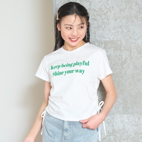 【LTXC】【akane】【吸水速乾/さらさら】ドロストTシャツ