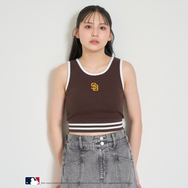 【LTXC】【MLB】【吸水速乾/さらさら】カップつきタンク