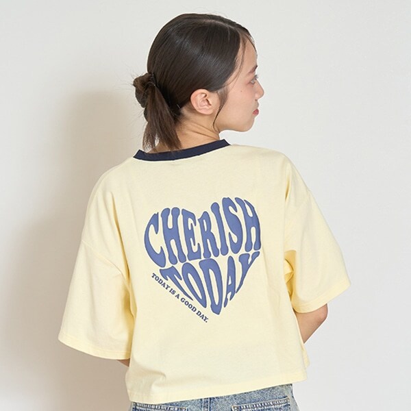 【LTXC】【GOODPRICE】【綿100％】ハートリンガーTシャツ