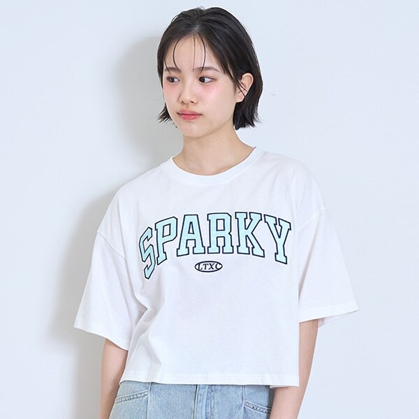 【LTXC】【GOODPRICE】【綿100％】ロゴアソートアップリ半T