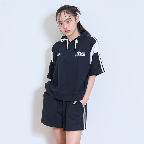 【LTXC】【GOODPRICE】【綿100％】ラインパーカセットアップ