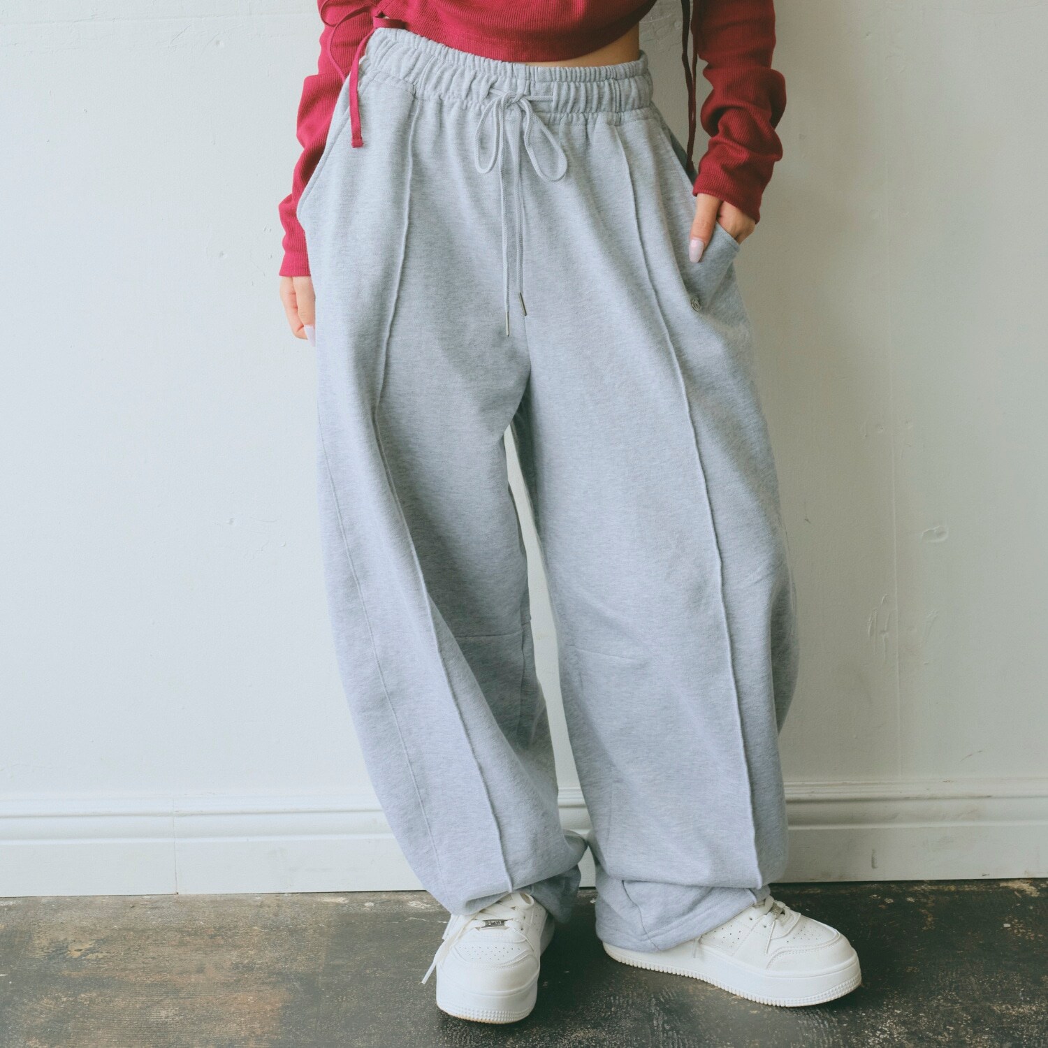 【LTXC】カーブスウェットパンツ