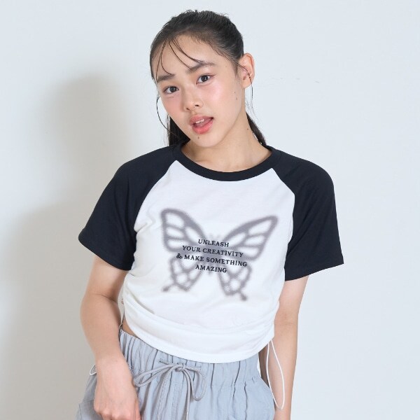 【LTXC】【吸水速乾/さらさら】アソートラグランTシャツ