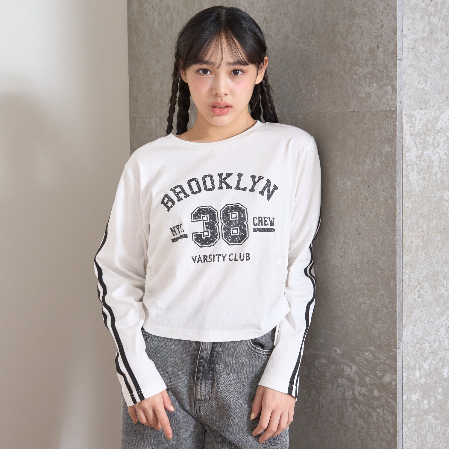 【LTXC】ピグメントナンバーTシャツ