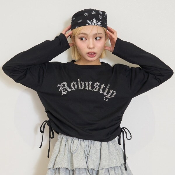 【LTXC/速乾】ラインストーンTシャツ