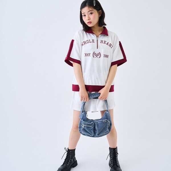 【LTXC】バイカラージップ セットアップ