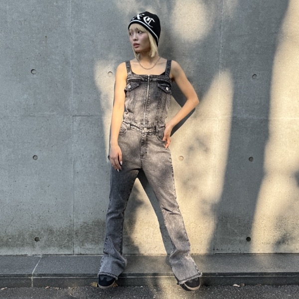 【LTXC】デニム2WAYオールインワン