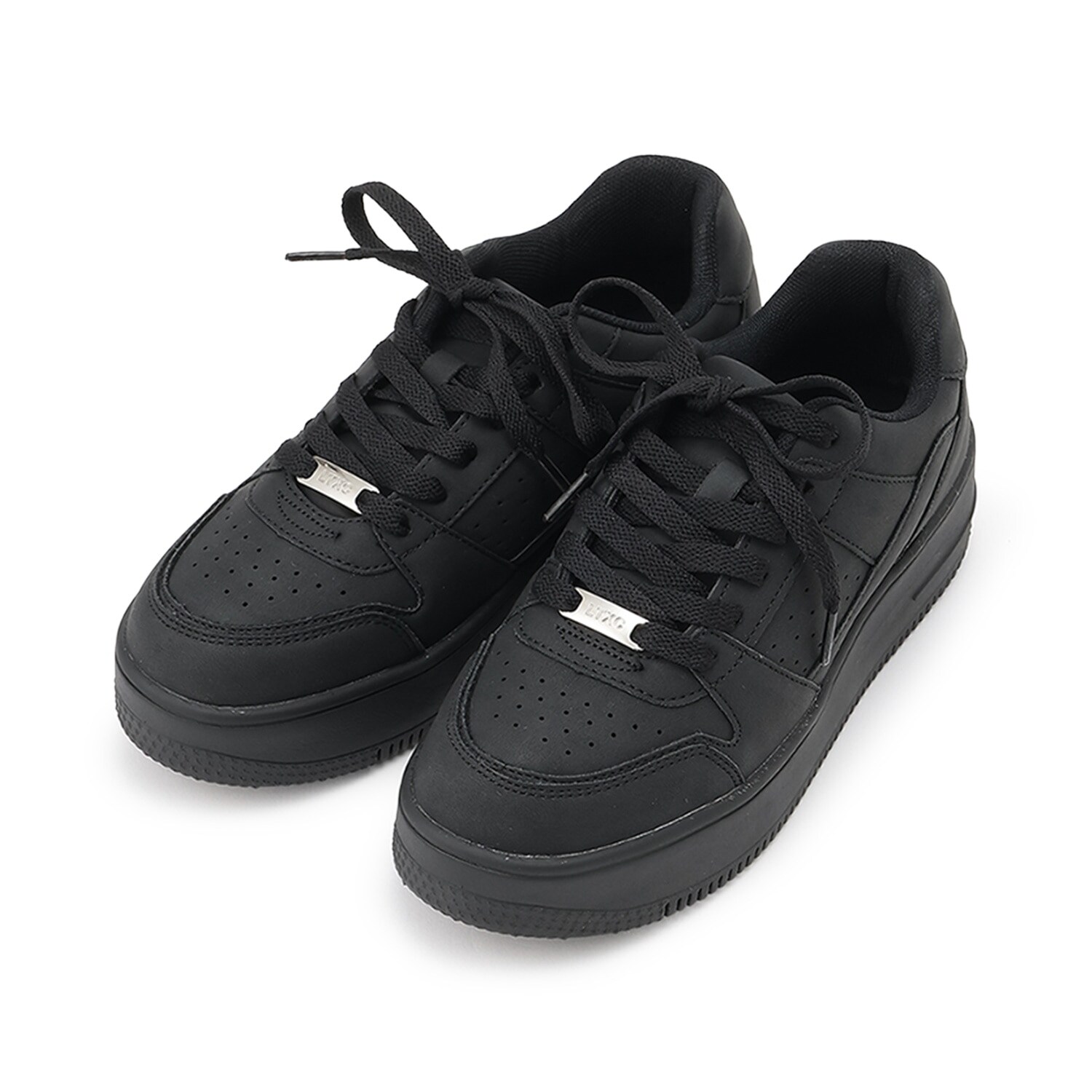 【LTXC】【軽量】厚底コートスニーカー