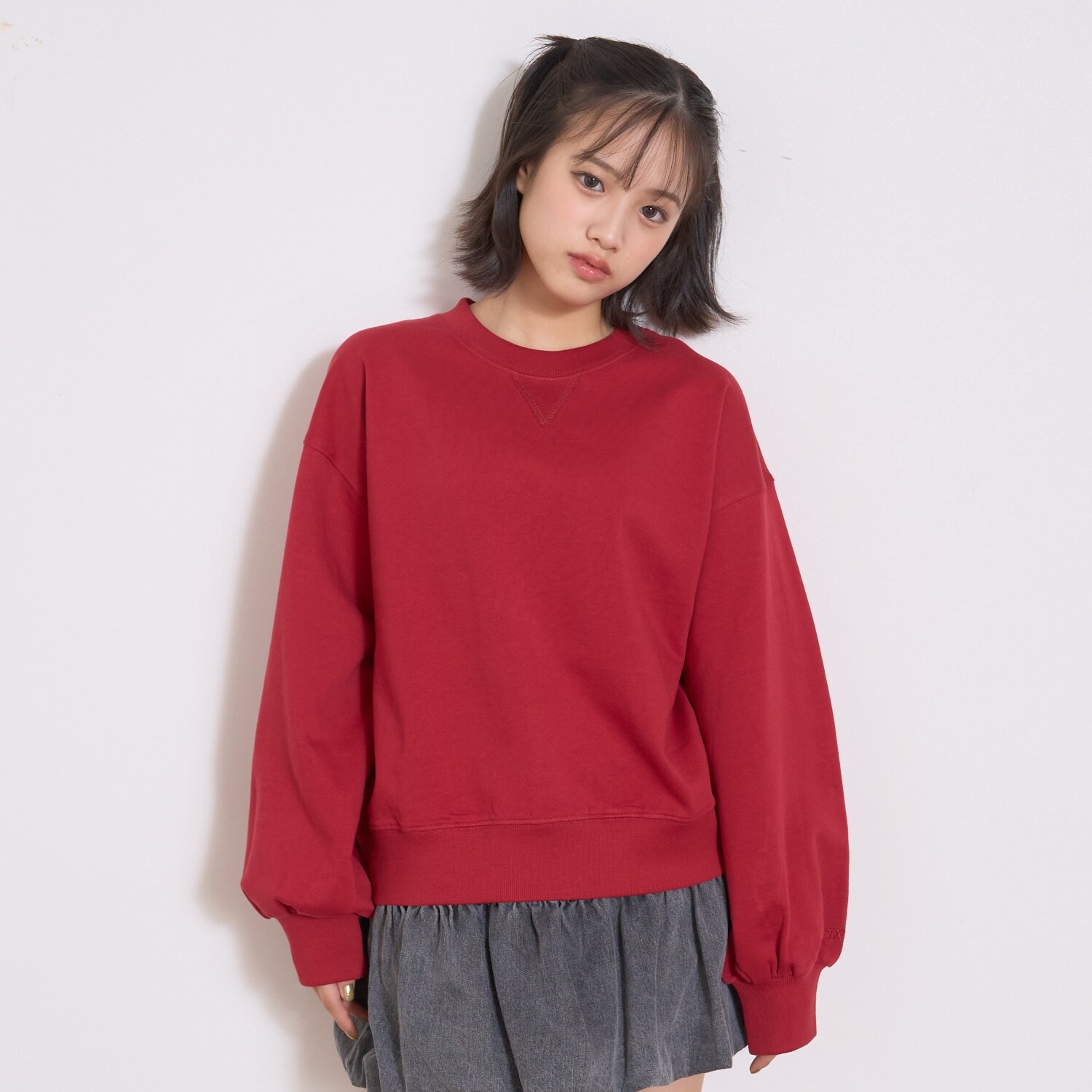 【裏起毛】綿100%トレーナー