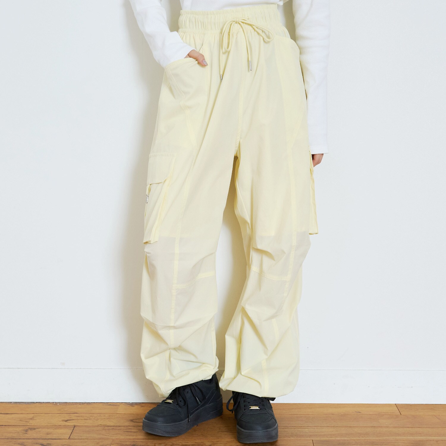 【LTXC/接触冷感/ストレッチ】カーゴパンツ