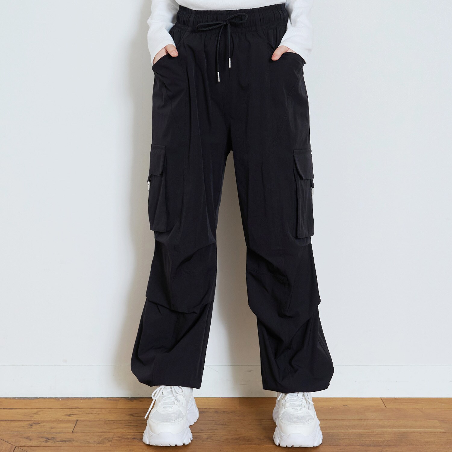 【LTXC/接触冷感/ストレッチ】カーゴパンツ